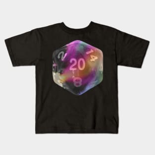 Nat20 Galaxy Cloud Kids T-Shirt